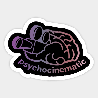 Psychocinematic New Logo Sticker